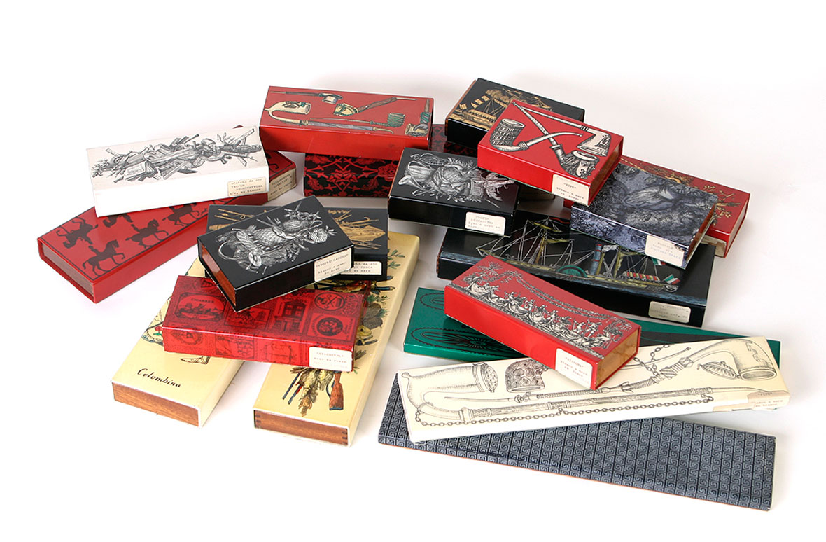 Selection of Fornasetti Boxes